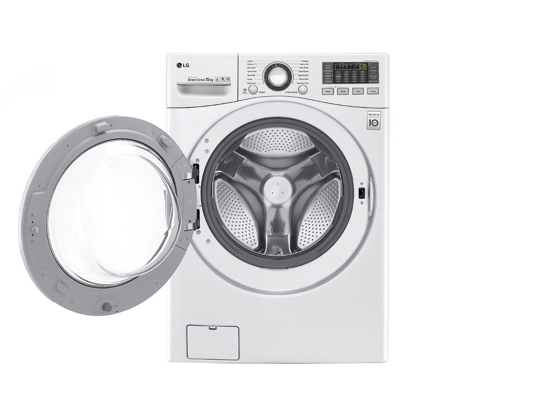 Lg F1p1cn4wc Máquina De Lavar Carregamento Frontal 15 Kg 1000 Rpm Branco