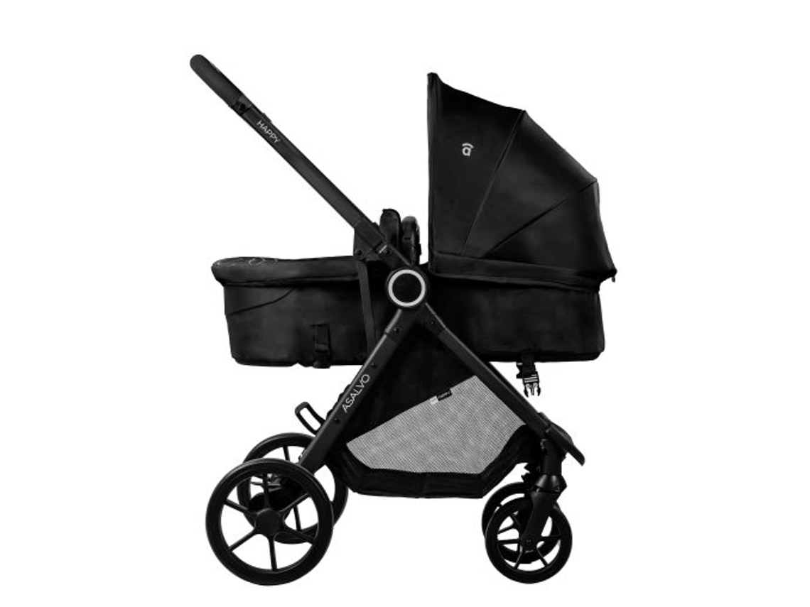 Conjunto de Rua Duo ASALVO Conversível Happy Preto