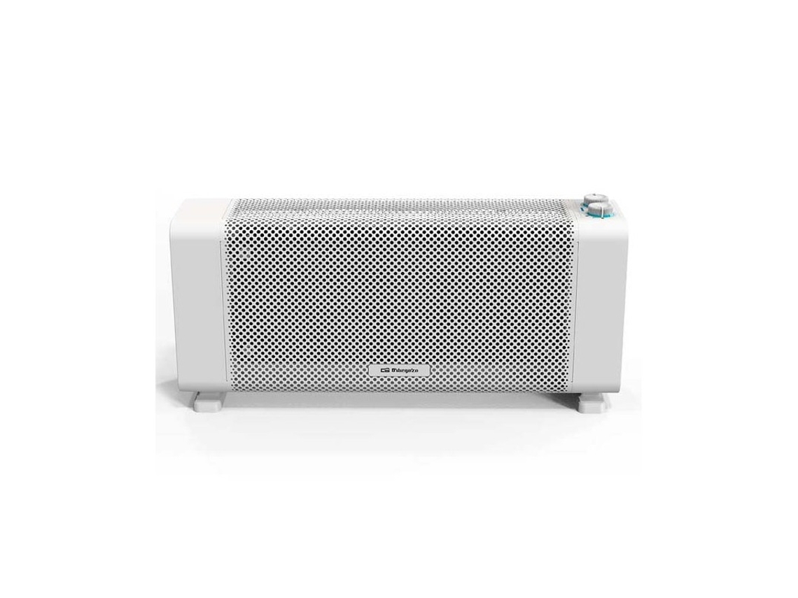 Radiador Orbegozo 1000 W em mica branca. Suinga