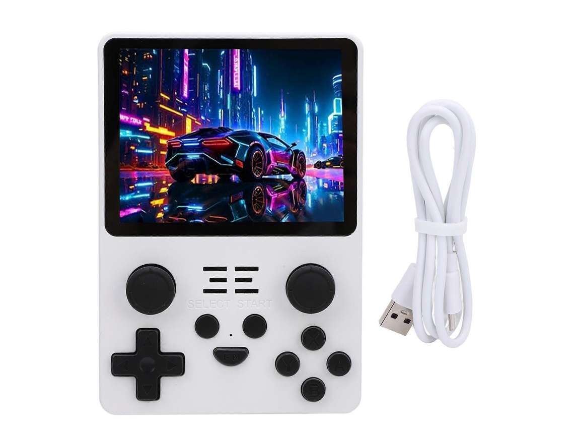 Console De Jogos Portátil Com Tela Ips De 3,5, 16 Gb 128 Gb, Branco. Nostalgia88