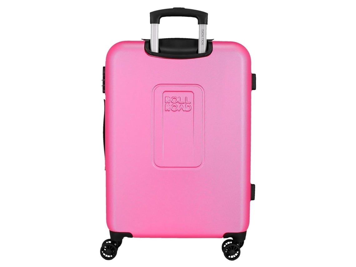 Conjunto de 3 Malas de Viagem ROLL ROAD Camboya Rosa (55/68/78cm - 37/72/108L)