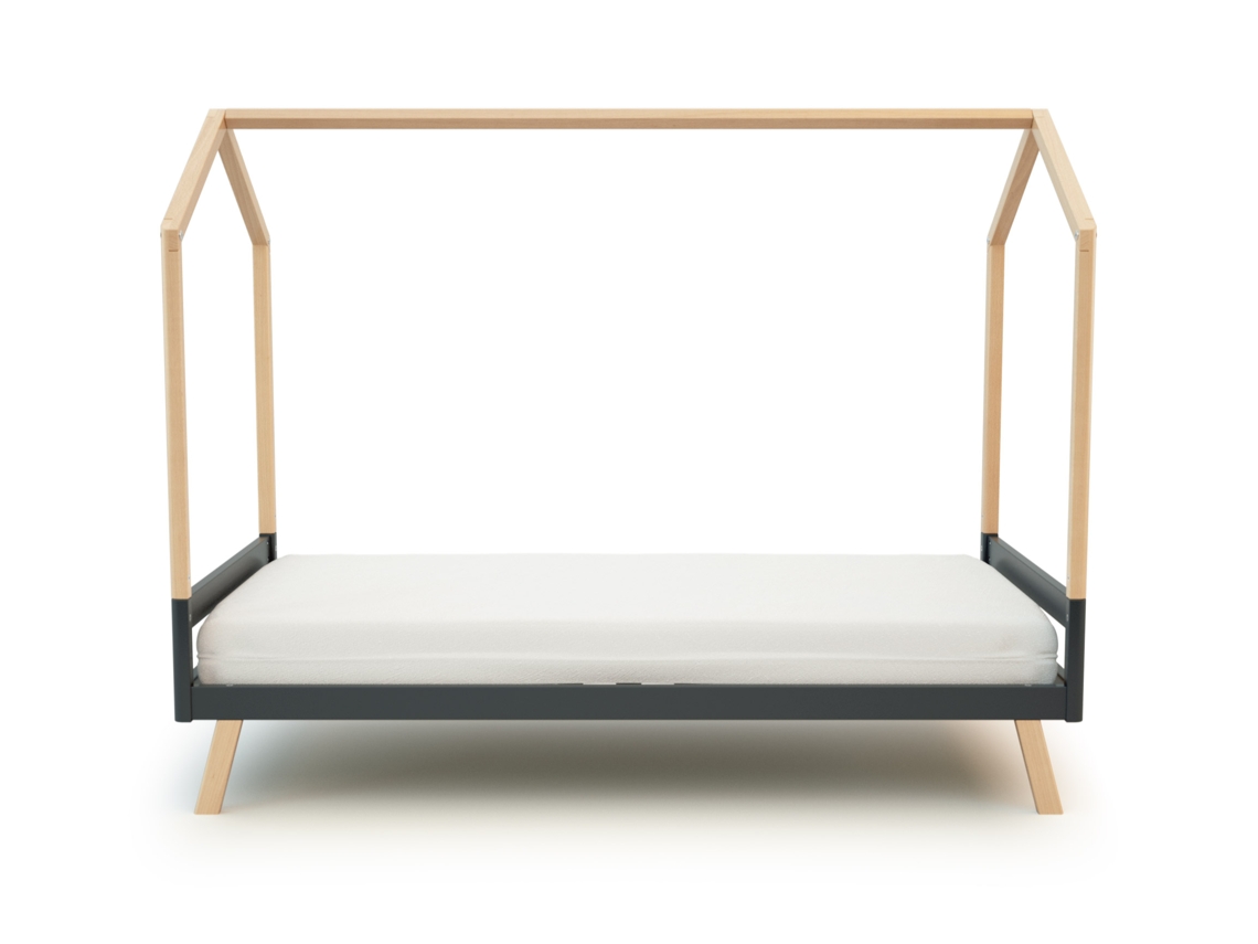 Berço Convertível em Cabana de Bebé Confort de Madeira AT4