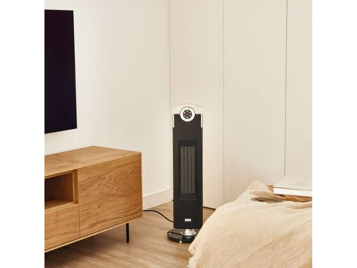 Aquecedor Silencioso NEWLUX Rhapsody Preto (2500W)