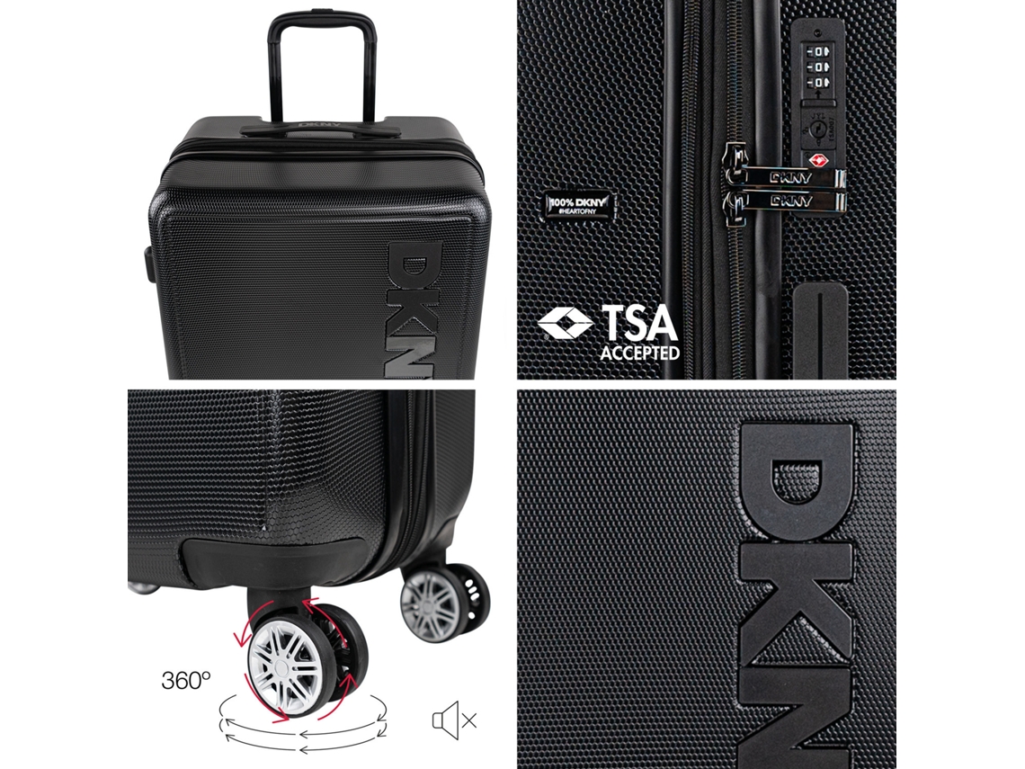 Dkny 3103 Conjunto de Malas Pretoidas Simply Put DKNY (50x77x31 Cm 100l)