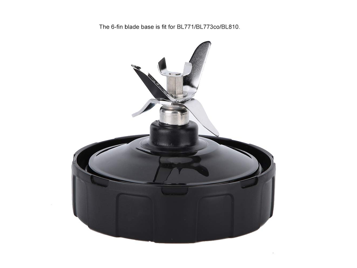 Lâmina Inferior Do Liquidificador de Engrenagem de 6/7 para Extratora Nutri Ninja Pro Iq Bl480-30 Bl482 Bl642 Nn102