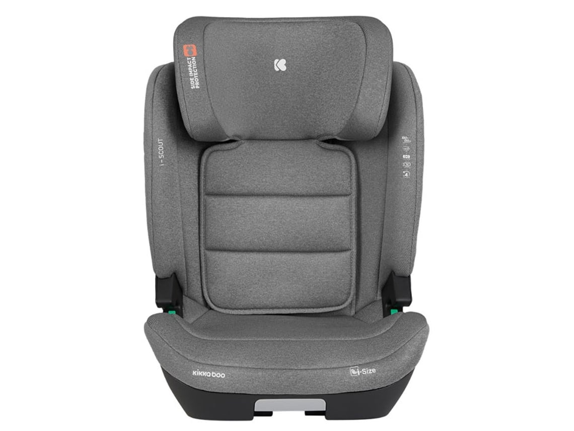 Cadeira Auto I-Size 100-150Cm KIKKA BOO I-Scout Light Grey