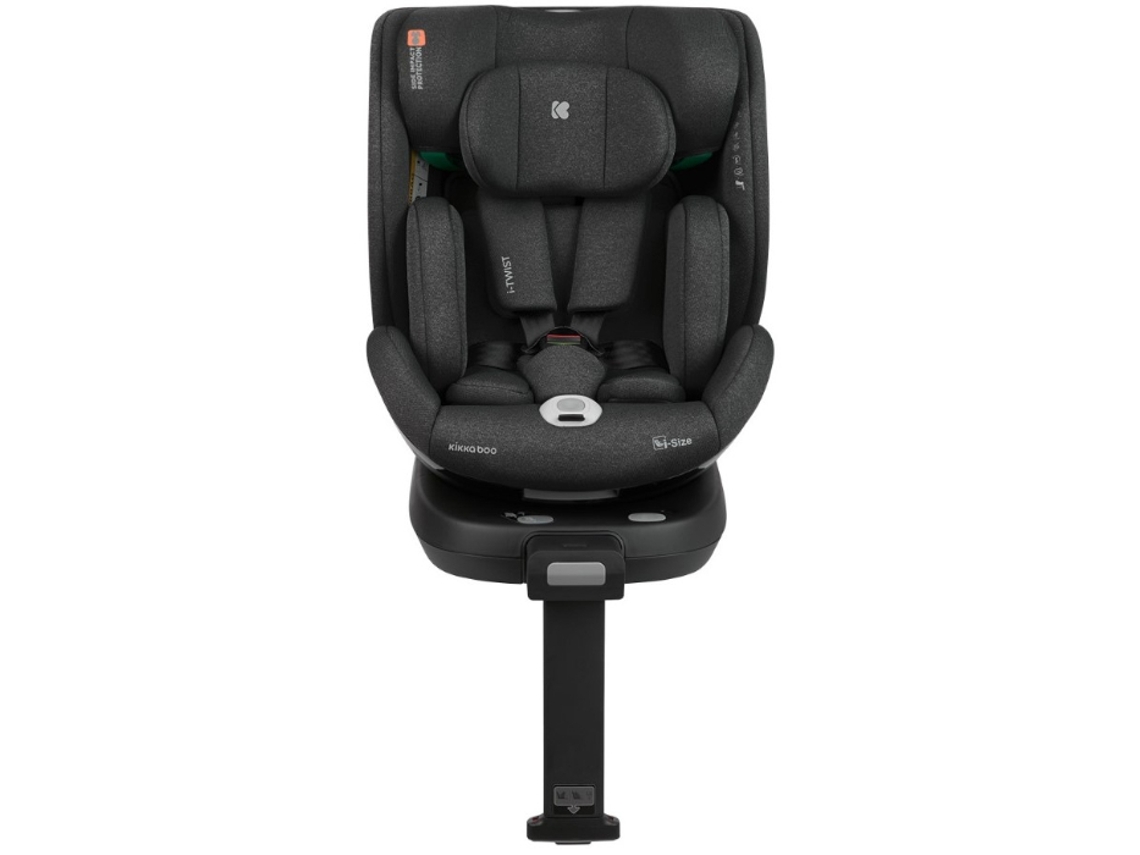 Cadeira auto KIKKA BOO 40-150 cm i-Twist i-SIZE Preto
