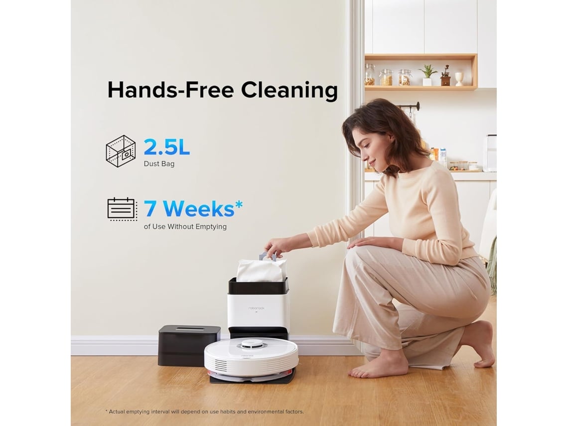 Aspirador Robot Roborock Q7 Max, Branco (recondicionado, Como Novo)