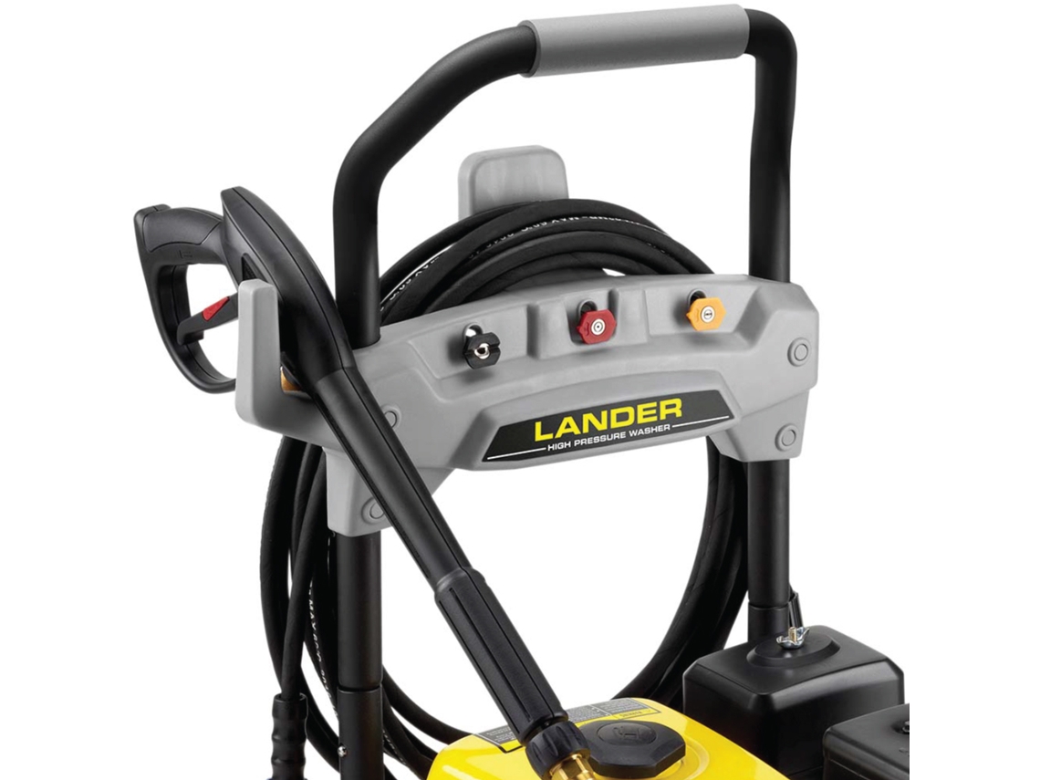 Lavadora Alta Pressão LAVOR Lander 2800 Pressão 200Bar Caudal 690L/H Motor 6.5Hp 3 Bicos Diferentes Depósito Detergente Embutido Pega Ergonómica
