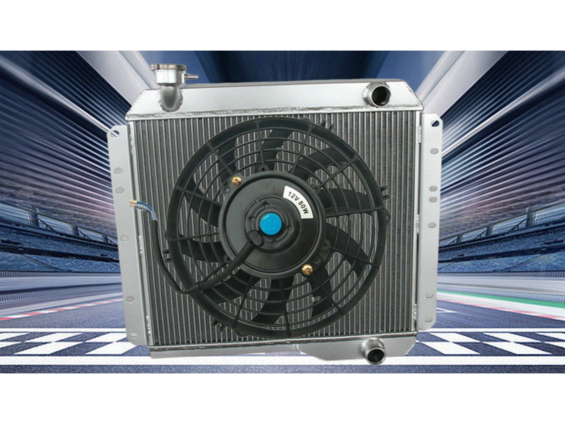 Radiador Compatãvel Land Cruiser Hj45 Hj47 2h 3.6l 4.0l Diesel 490x430mm Entrada/saãda 38mm Oem