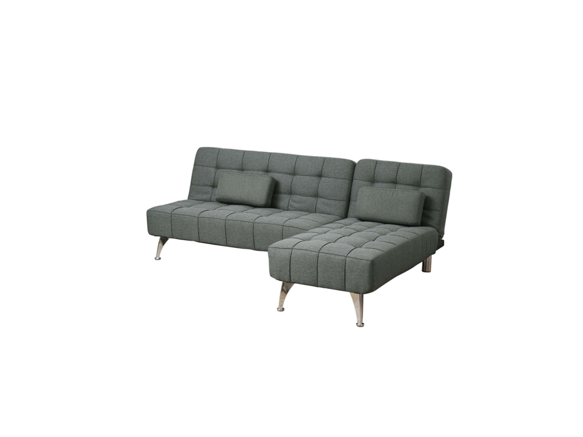 Sofá Cama Cinza Bergen KASA