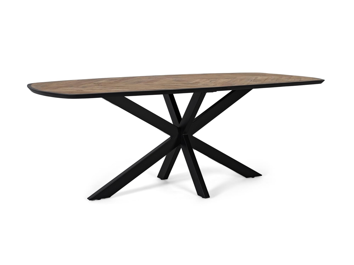 Mesa De Jantar Em Madeira De Manga Com Cantos Arredondados 220 Cm Giner Y Colomer