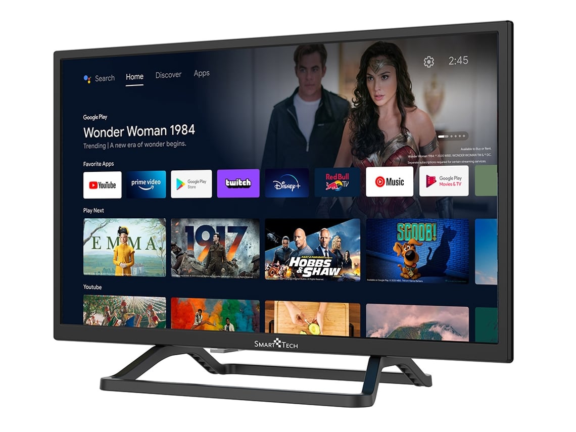 TV SMART TECH 24HA20T3 (LCD - 24'' - 61 cm - Smart TV)