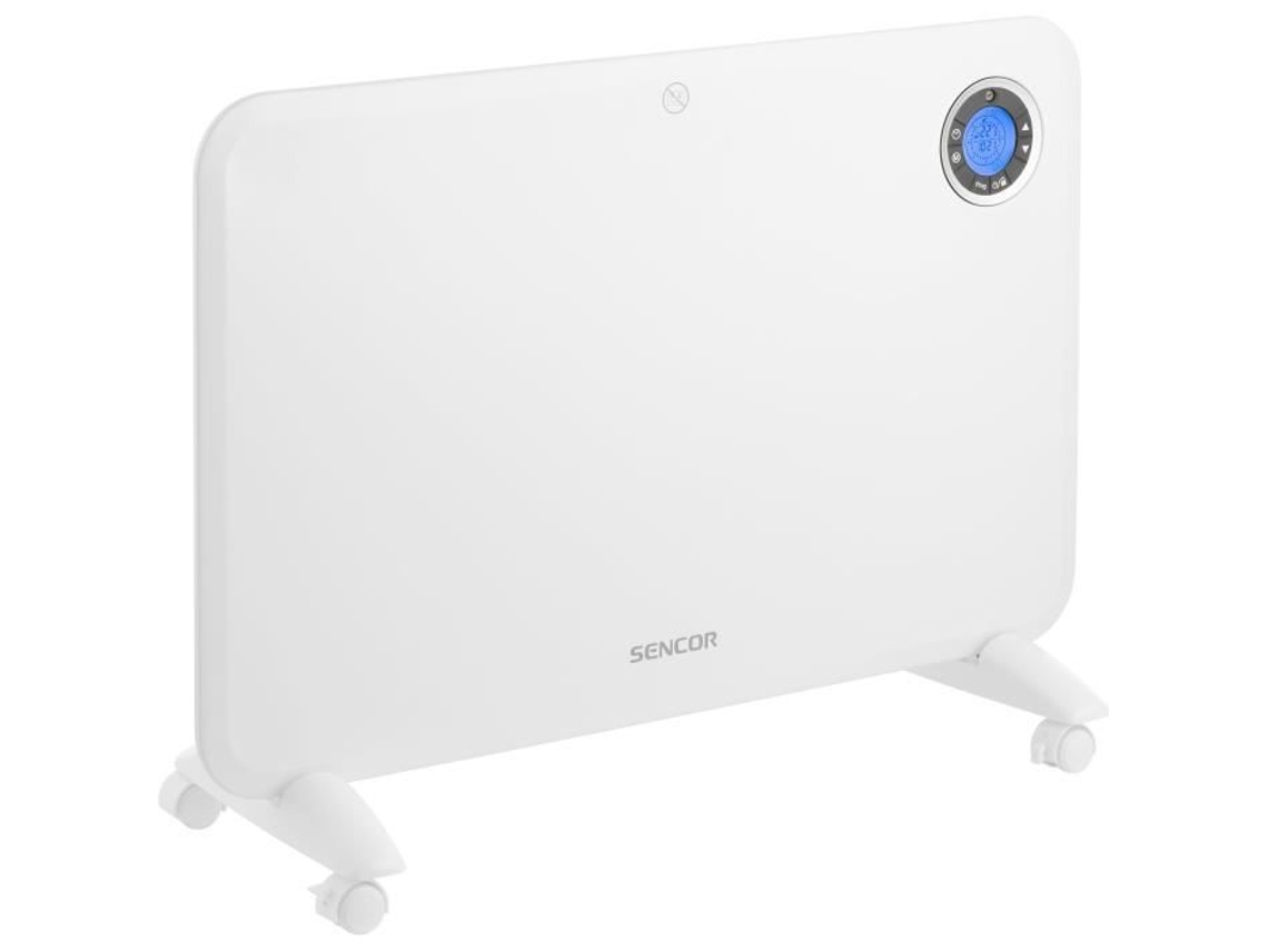 Convector Elétrico Sencor Scf 3200wh 1500 W 2 Níveis De Aquecimento Branco