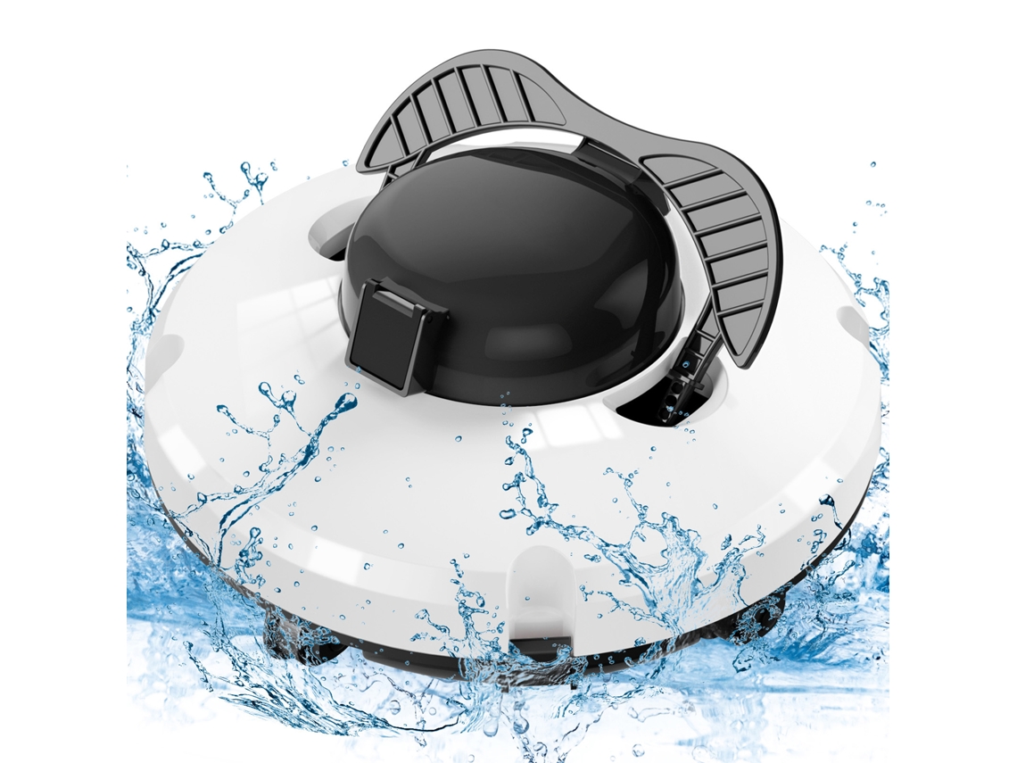 Limpador Robótico Piscina Sem Fio Ipx8 Sucção Forte 120 Minutos Uso
