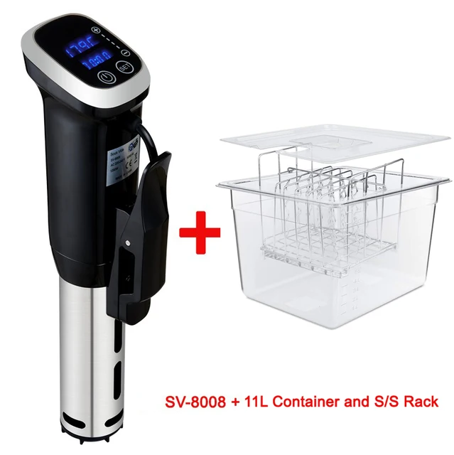 Cozinheiro Sous Vide, À Prova Dágua Ipx7, Display Digital Led, Svncontainernrack, Ue Oem