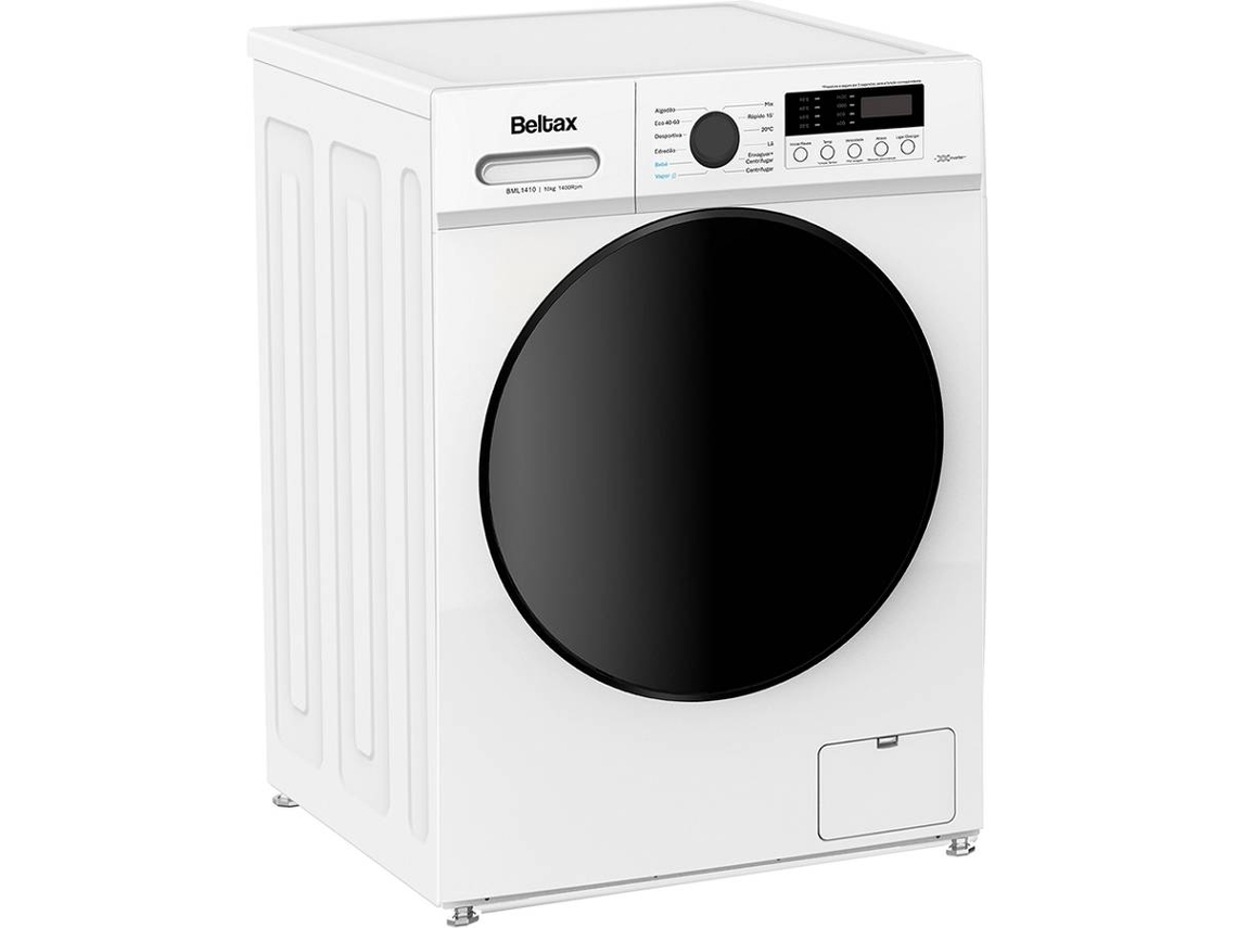 Máquina de Lavar Roupa BELTAX BML1410 (10 Kg - 1400 rpm - Branco)
