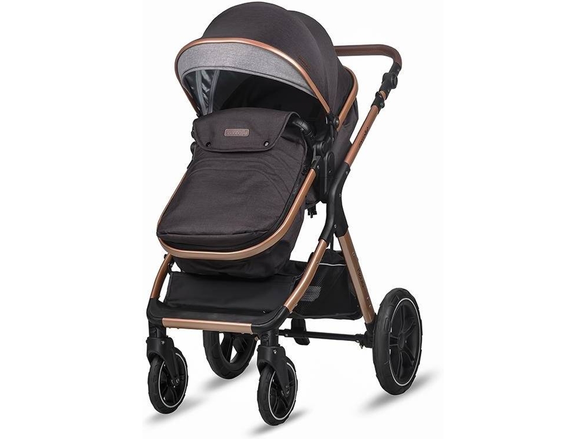 Carrinho de Bebé COCCOLLE Melora Preto (90x46x100 cm)