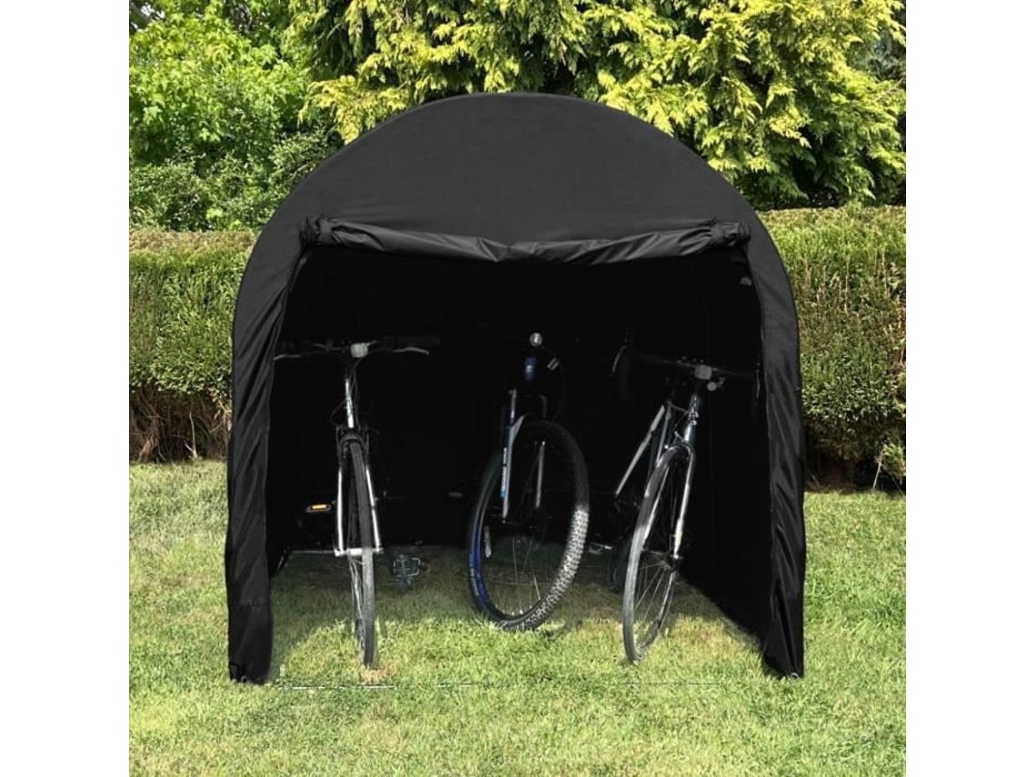 Abrigo De Bicicleta Xl Preto À Prova Dágua Para Armazenamento Ao Ar Livre