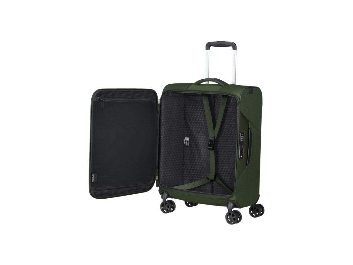 Mala de Cabine Litebeam 55Cm 4 Rodas Verde 39L SAMSONITE