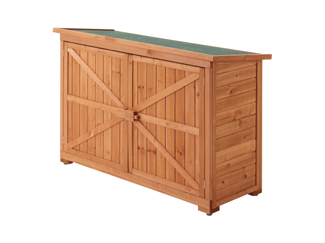 Abrigo de Madeira [EN.CASA] (88x128x50 cm - - Castanho )