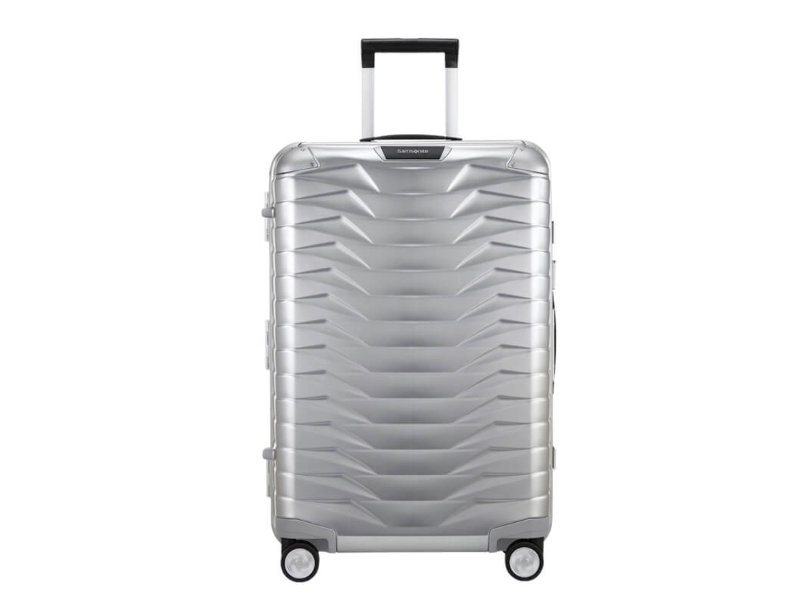 Mala De Viagem / Trolley Média 69cm 4r Proxis Alu Alumínio Samsonite