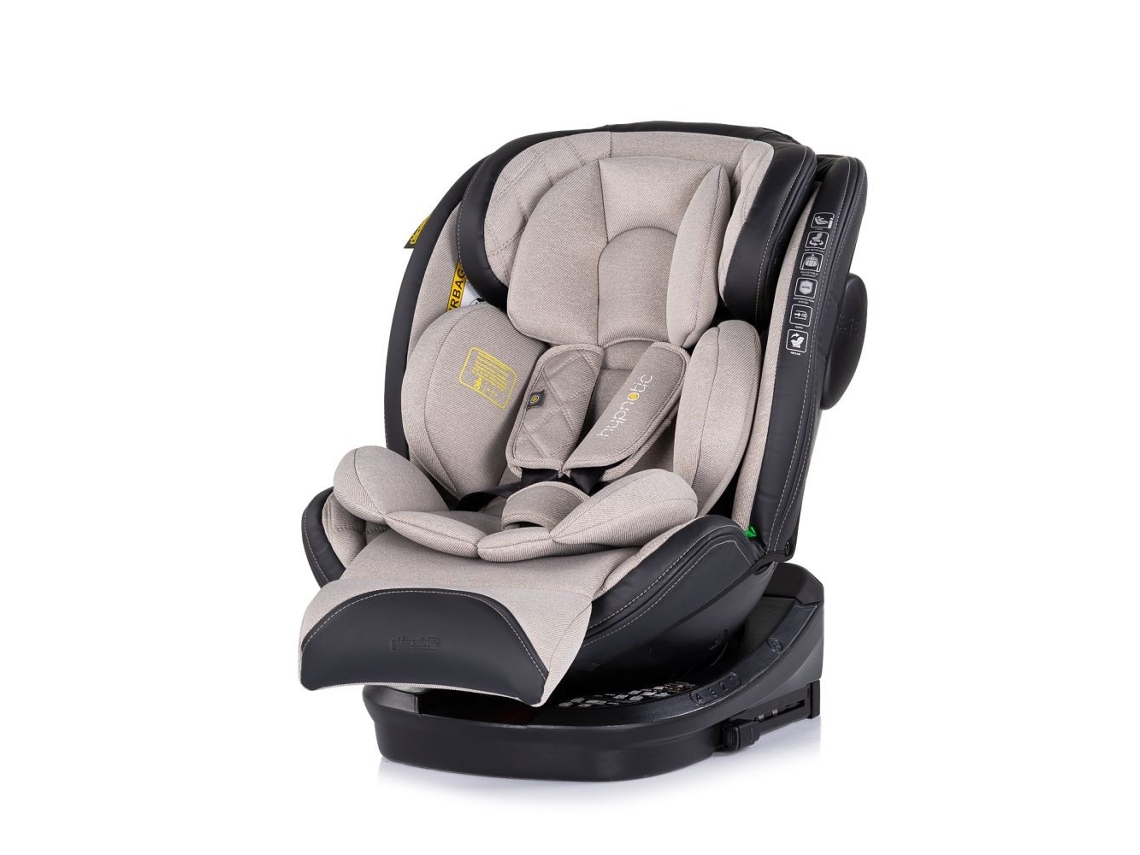 Bebê Conforto Hypnotic I Size Com Isofix E Rotação 360º Da Chipolino Tiramisu (40 150cm)