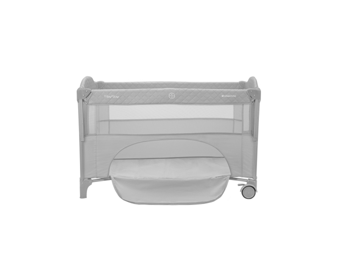 Berço de Viagem 2 Níveis Milky Way Cinzento 2023 KIKKABOO ESPAÑA S.L.