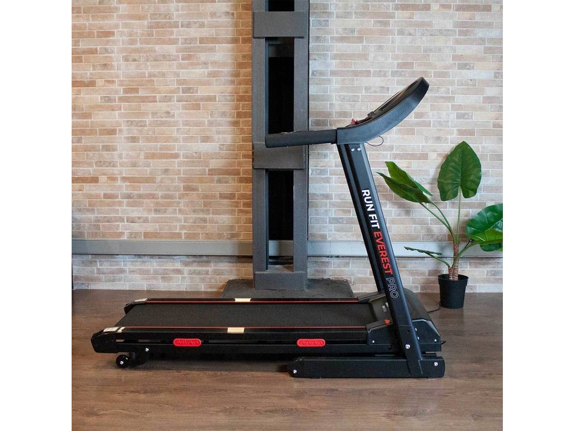 Passadeira de Corrida PRIXTON Run Fit Everest Pro 300 (Preto - 156x72x130 cm - Até: 16 km/h)