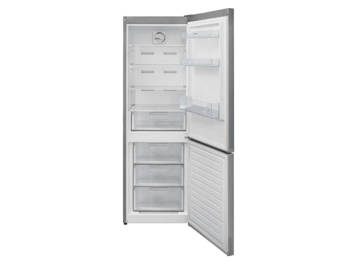Frigorífico Combinado ASPES AC11852BNFX (191 cm - Inox)