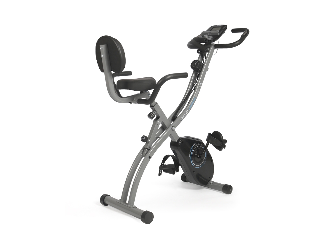 Bicicleta Estática Dobrável Bike Fit Comfort Resistência 1,5 kg 2 Fit Bands PRIXTON