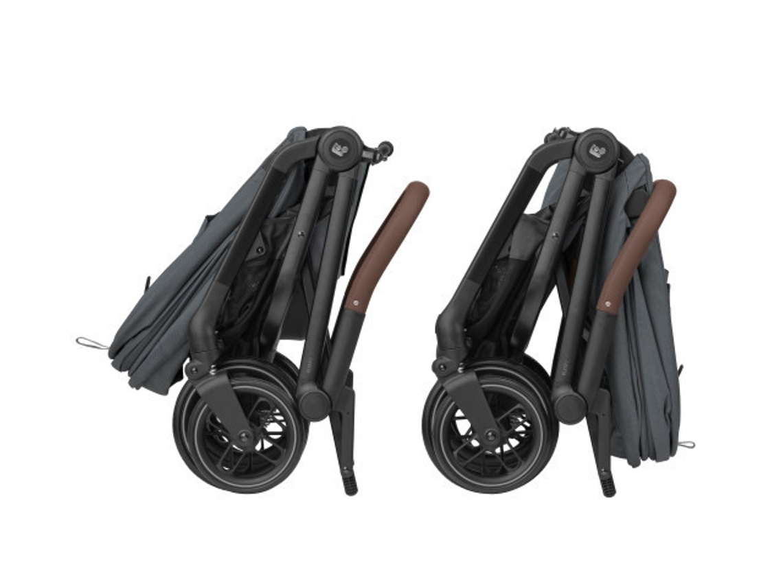 Carrinho de passeio ultra compacto MAXICOSI Leona²  Twillic Graphite