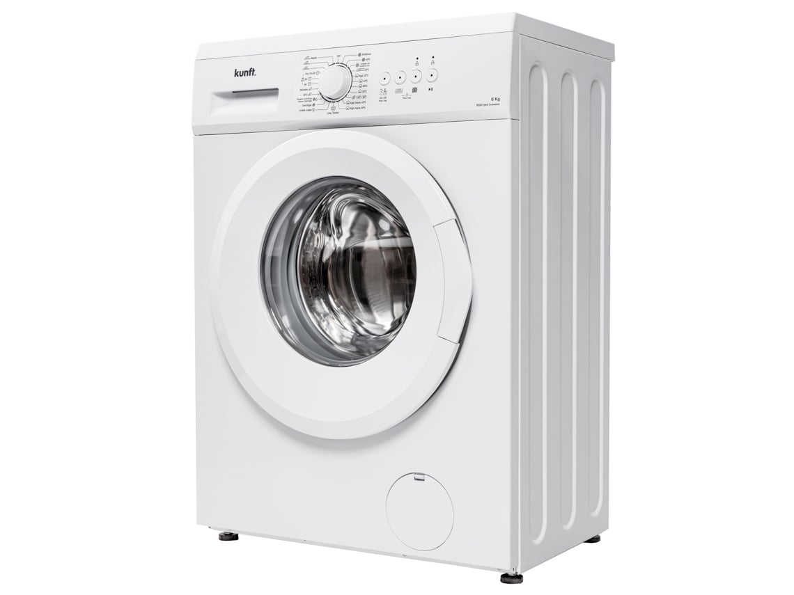 Máquina de Lavar Roupa KUNFT KWM8806 (6 kg - 1000 rpm - Branco)