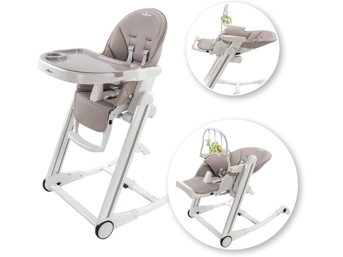 Cadeira de Refeição ENGEL & STORCH Adelle (Cinzento - PU - 97x54x77cm - Idade Recomendada: 3 Anos)