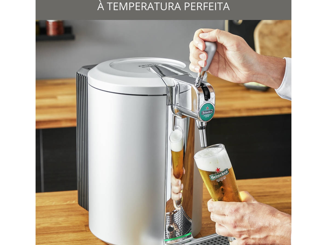 Máquina de Cerveja Krups Beertender Compact Silver VB452E10 (65 W - 5L)
