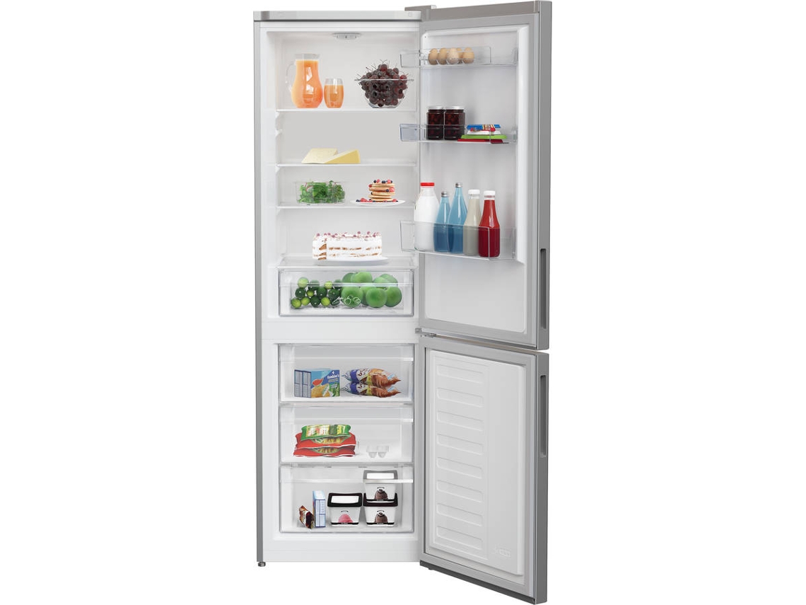 Frigorífico Combinado INDESIT INKS 1361 S4E (Estático - 185.2 cm - 343 L - Inox)