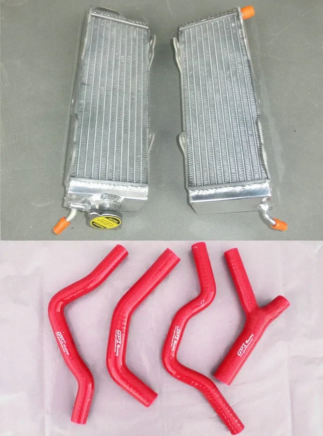 Radiador, Alumãnio Liga, Capacidade De Resfriamento Aprimorada, Vermelho Oem