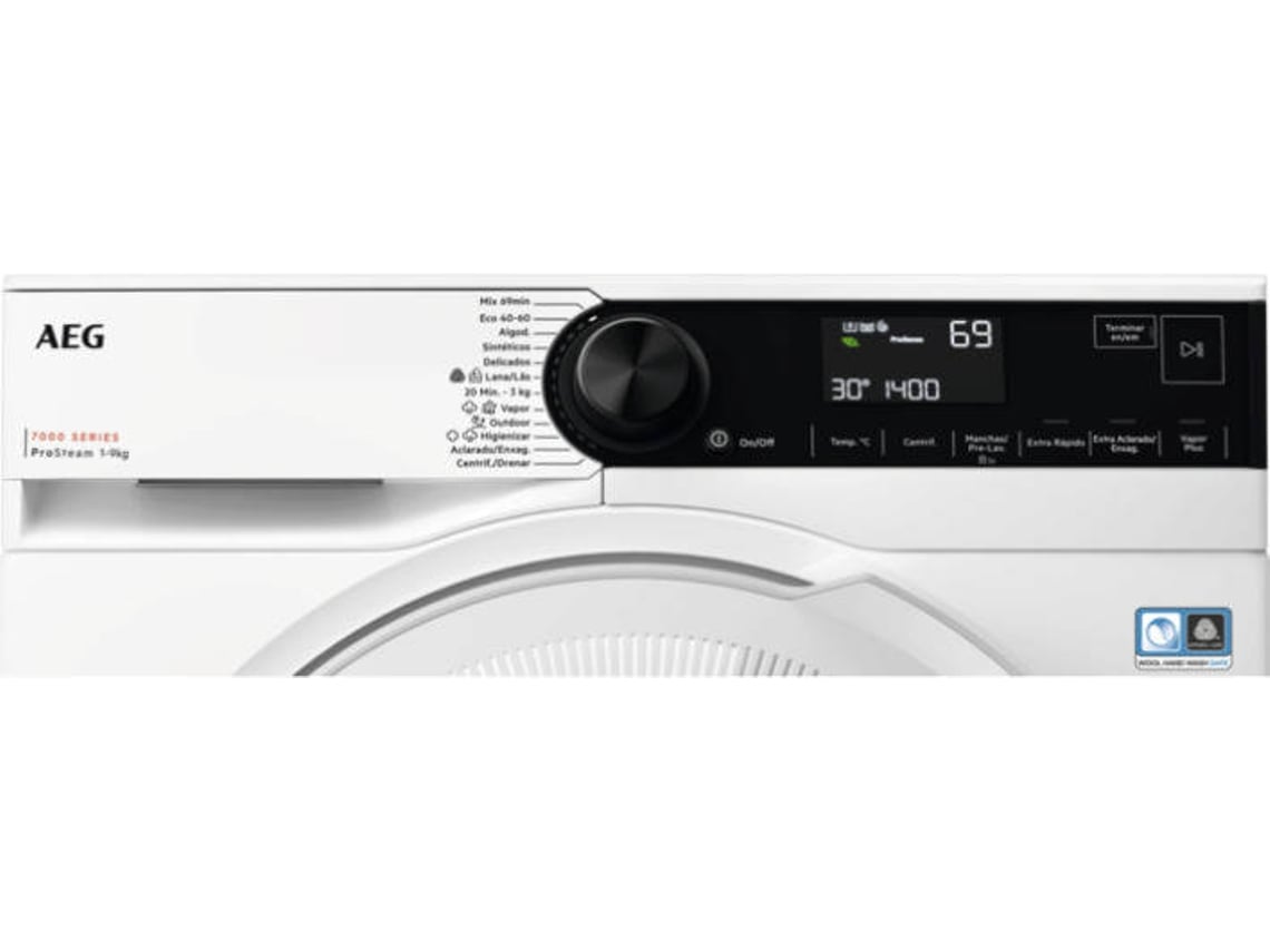 Máquina de Lavar Roupa AEG LFR7294O2B (9 kg - 1400 rpm - Branco)