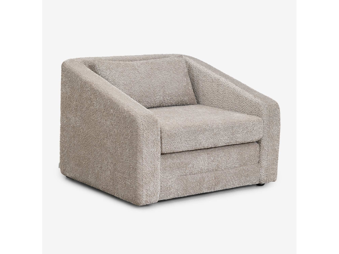 Poltrona Cama Em Tecido Bouclé Dalila Poliéster Sklum