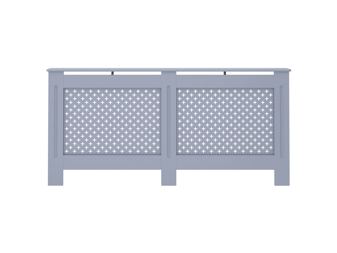 Cobertura De Radiador 172x19x81,5 Cm Mdf Antracite Haochrymec