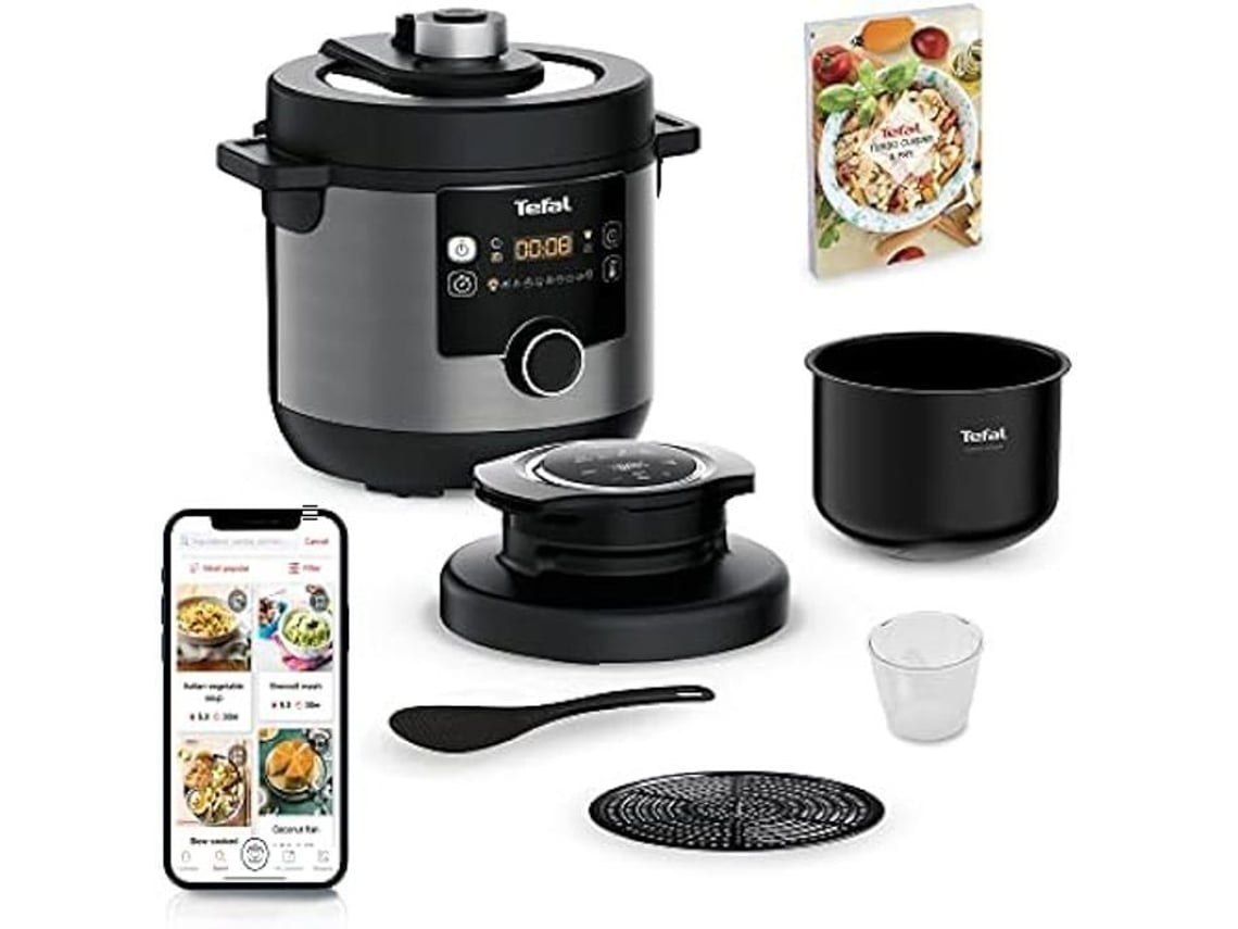 Multicu Cooker Tefal Cy7788 Autocu Cooker And Air Fryer 14 Programas Automáticos Preto