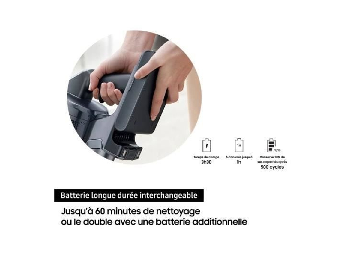 Aspirador de pó completo SAMSUNG Vs20B75Bcr5 Jet 75E