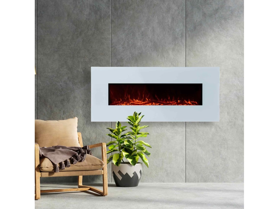 Lareira Elétrica KEKAI Alaska 1600 W (128 x 26 x 61cm - 2 Níveis)