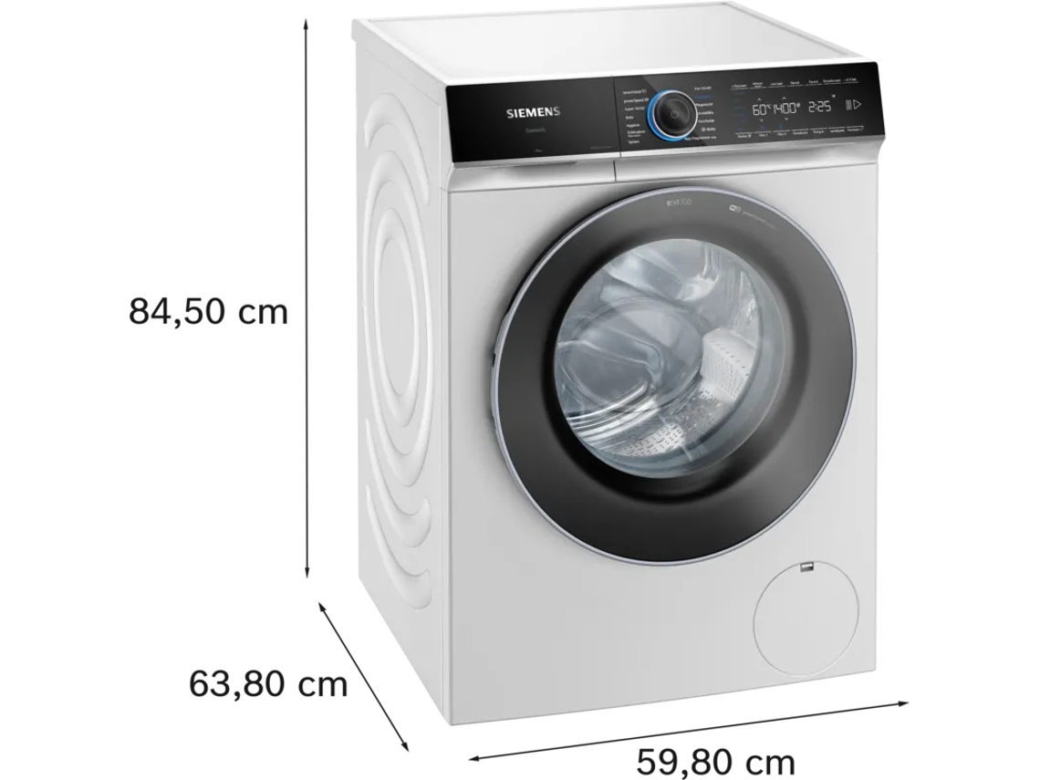 Siemens Iq700 Wg44b2aw0 Máquina De Lavar Carregamento Frontal 9 Kg 1400 Rpm Branco
