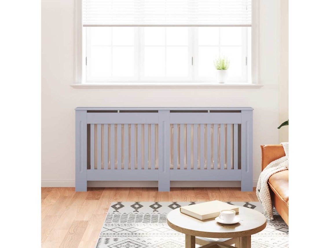 Cobertura De Radiador 172x19x81,5 Cm Mdf Antracite Haochrymec