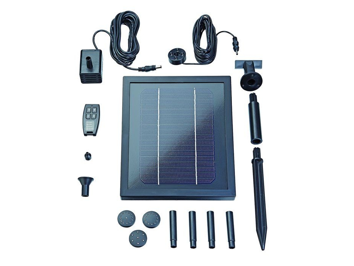 Kit Pompa Laghetto Stagno Com Panele Solar Pondosolar 250 Pontec Oase