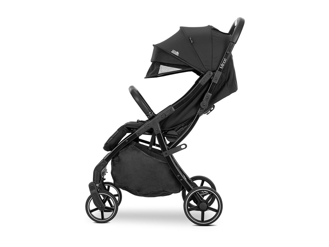 Carrinho Lorelli Minori Preto Até 22 Kg Estilo, Conforto E Durabilidade Para O Seu Pequeno Aventureiro