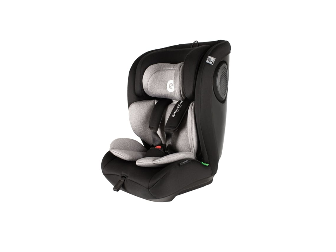Cadeira Auto I-Size 76-150Cm Engledak Nuka Black Grey ENGLEDAL
