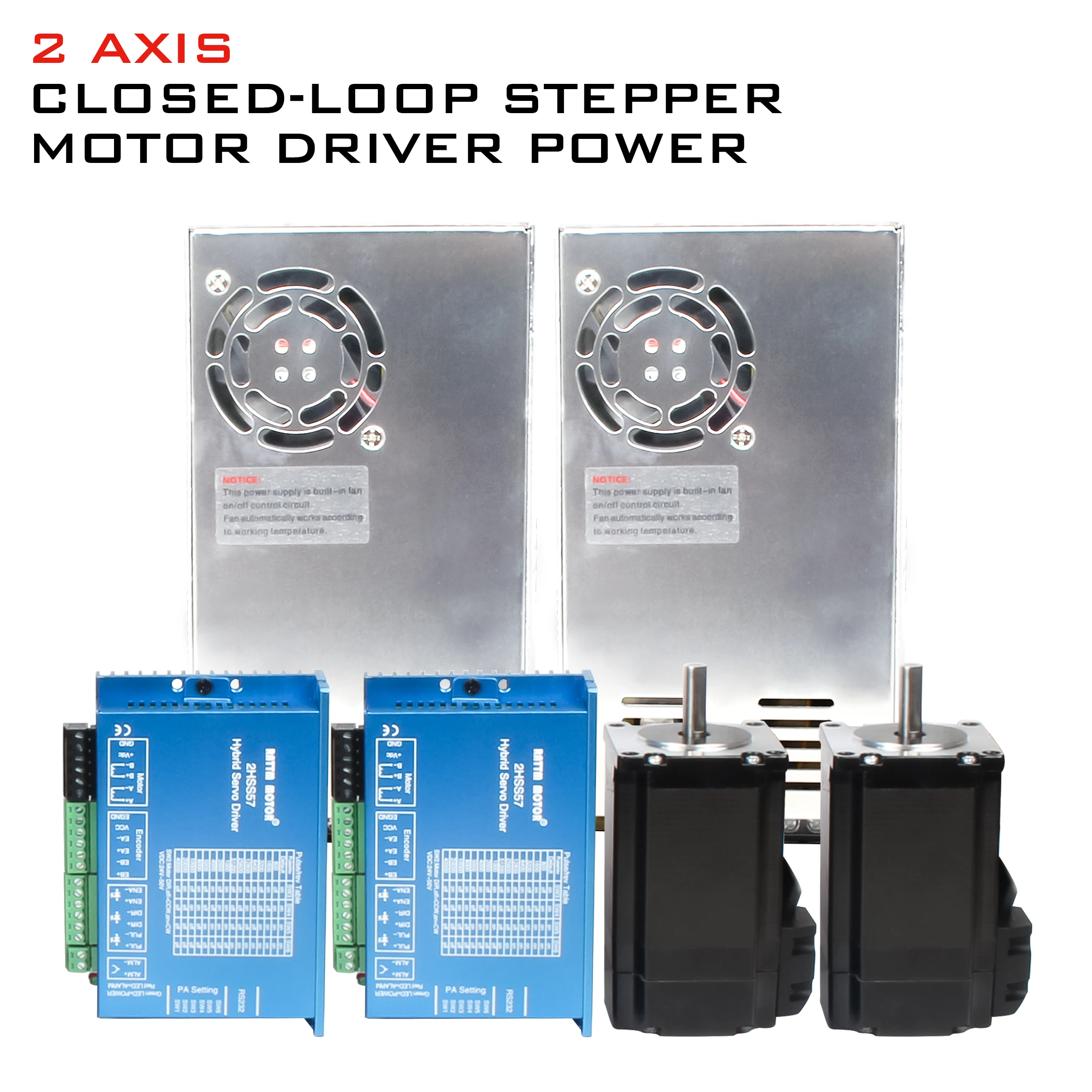 Motor De Passo Em Malha Fechada, Torque De Retenção De 2n.m, Corrente De Saída De 4.2a, 2 Eixos Com Energia