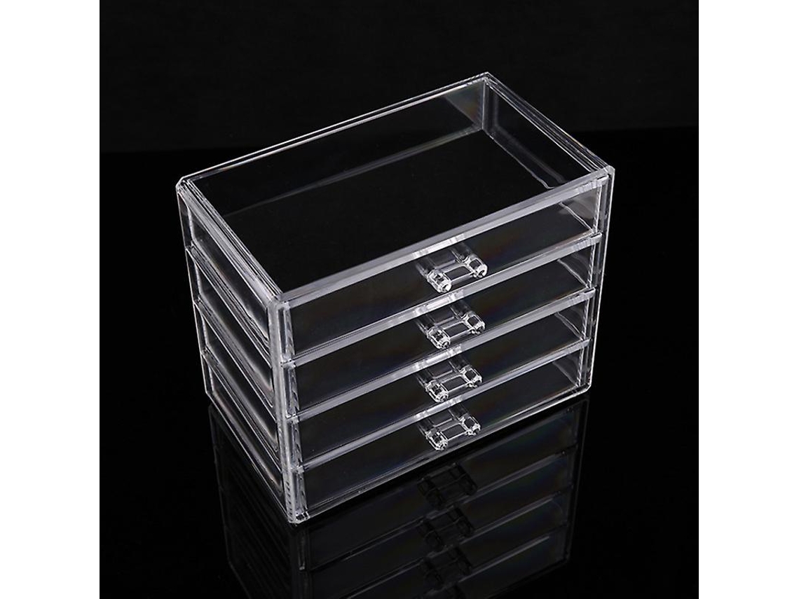 Caixa de Armazenamento de Plástico Transparente ALLINLESS